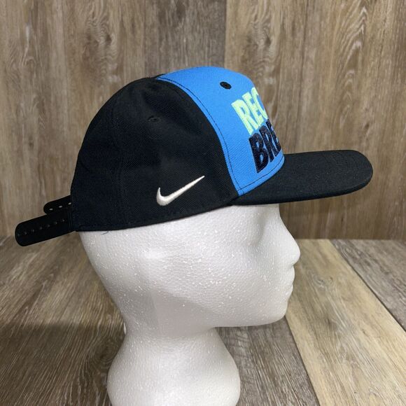 Nike Youth Kids Toddler Snapback Hat Cap Black Blue Record Breaker Nike True - Picture 3 of 7